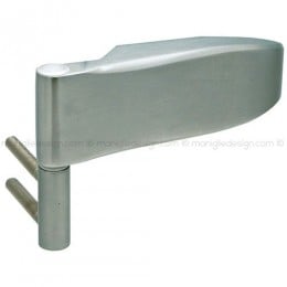 Cerniera per porta in vetro orizzontale con anuba CER101HAC