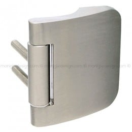 Cerniera per porta in vetro orizzontale con anuba CER201HAC