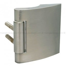 Cerniera per porta in vetro orizzontale con anuba CER203HAC