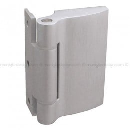 Cerniera per porta in vetro orizzontale con supporto CER206SUC