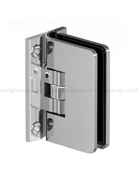 Cerniera a scatto per box doccia in vetro stop a 0+90-90 CER404S