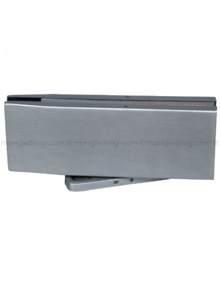 Cerniera idraulica a pavimento per porta in vetro apertura 0+90-90 CER429C