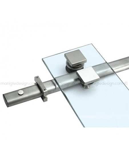 Sistema scorrevole per porta in vetro SCO111V1