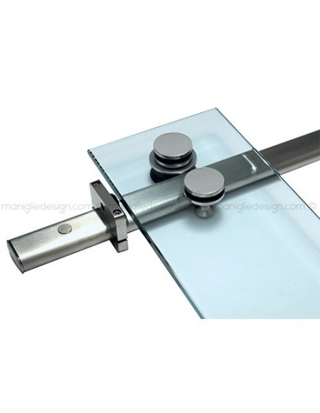 Sistema scorrevole per porta in vetro SCO110V1