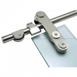 Sistema scorrevole per porta in vetro SCO107V1