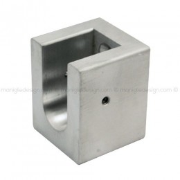 Supporto a parete per guide scorrevoli in alluminio Comit Glass ACV001