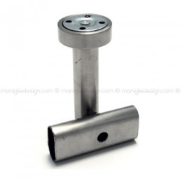 Kit per fissaggio a soffitto porta scorrevole in vetro ACV005