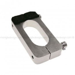 Fermo superiore per scorrevole porta in vetro ACV009