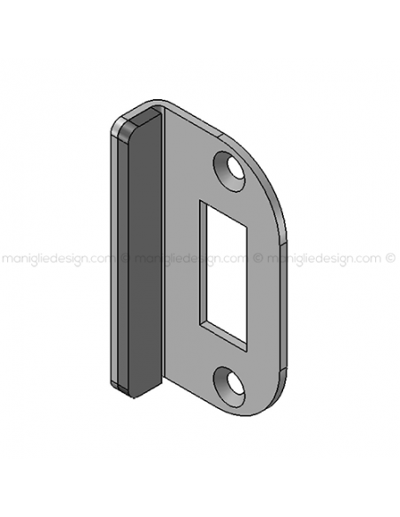 Incontro serratura per vetro INC102