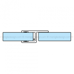 Guarnizione in PVC per vetro spessore 6-8 mm GRN009.2200