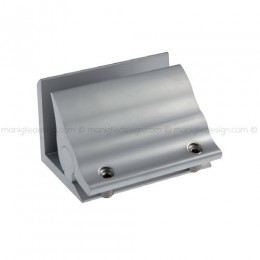 Morsetto a leva senza tacca nel vetro spessore 8-12 mm MRS003