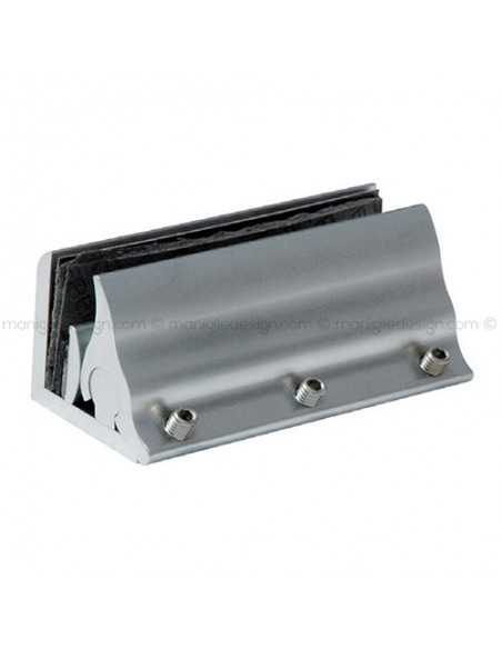 Morsetto a leva senza tacca nel vetro spessore 8-12 mm MRS004