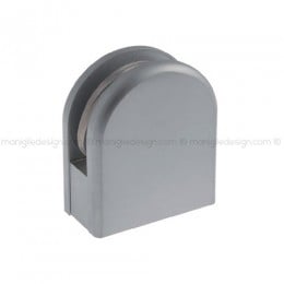 Morsetto tondo piccolo per vetro spessore 8-10 mm MRS005