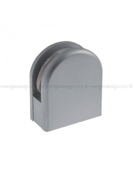 Morsetto tondo piccolo per vetro spessore 8-10 mm MRS005