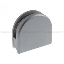 Morsetto tondo con base raggiata per vetro spessore 8-10 mm MRS008