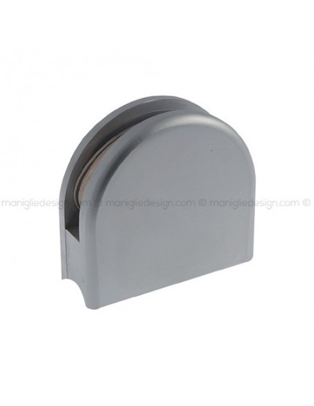 Morsetto tondo con base raggiata per vetro spessore 8-10 mm MRS008