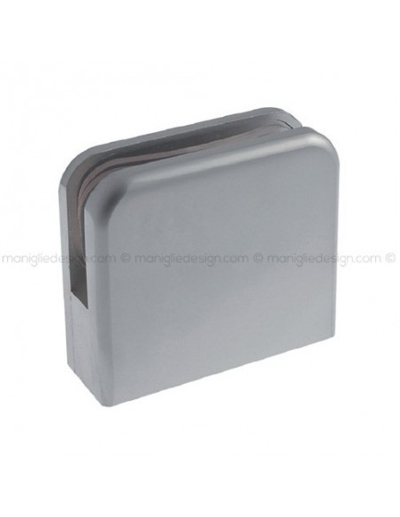 Morsetto rettangolare per vetro spessore 8-10 mm MRS009
