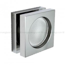 Nicchia quadrata 55x55 mm per porta in vetro NVT606