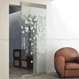 Sistema invisibile porta scorrevole in vetro Magic 1100/VF/10