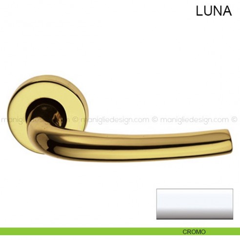 Maniglia per porta Luna Pasini cromo lucido