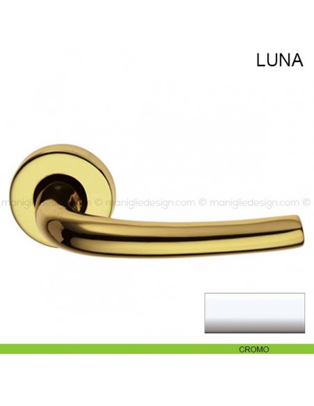 Maniglia per porta Luna Pasini cromo lucido