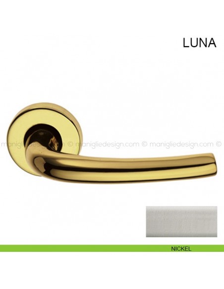 Maniglia per porta Luna Pasini nikel satinato