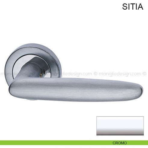 Maniglia per porta Sitia Pasini cromo lucido