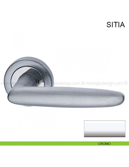 Maniglia per porta Sitia Pasini cromo lucido
