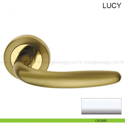 Maniglia per porta Lucy Pasini cromo lucido