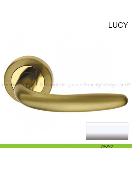 Maniglia per porta Lucy Pasini cromo lucido