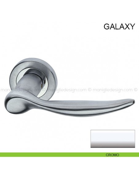 Maniglia per porta Galaxy Pasini cromo lucido