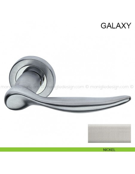 Maniglia per porta Galaxy Pasini nikel satinato