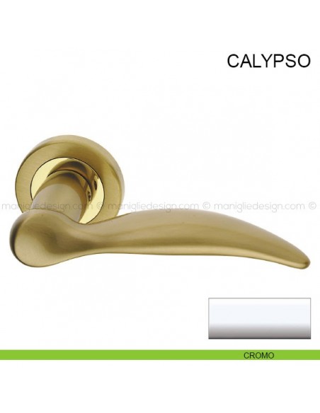 Maniglia per porta Calypso Pasini cromo