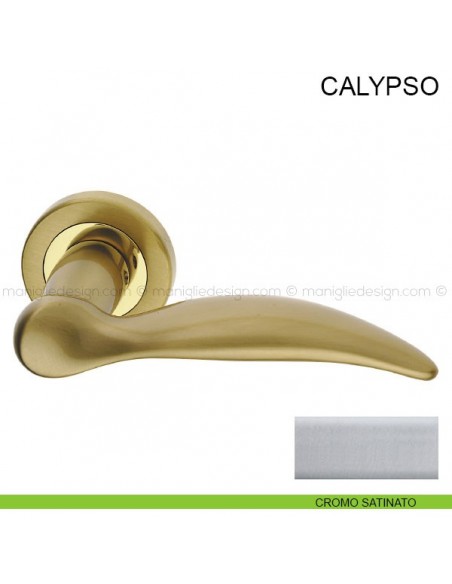 Maniglia per porta Calypso Pasini cromo satinato