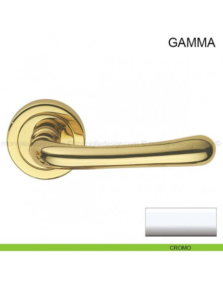 Maniglia per porta Gamma Pasini cromo