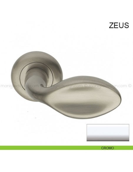 Maniglia per porta Zeus Pasini cromo lucido