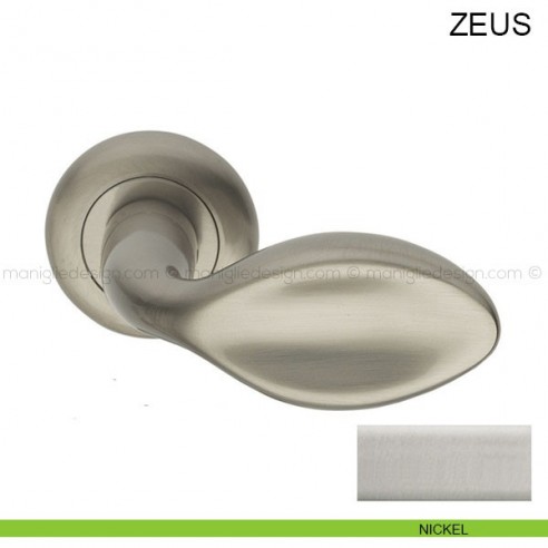 Maniglia per porta Zeus Pasini nikel satinato