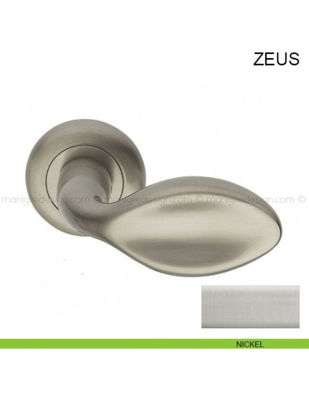 Maniglia per porta Zeus Pasini nikel satinato