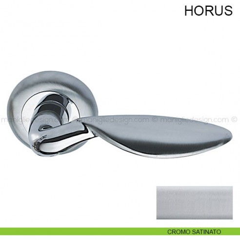 Maniglia per porta Horus Pasini cromo satinato