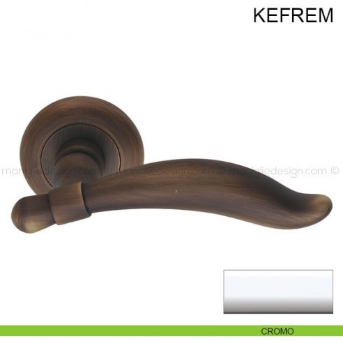 Maniglia per porta Kefrem Pasini cromo lucido