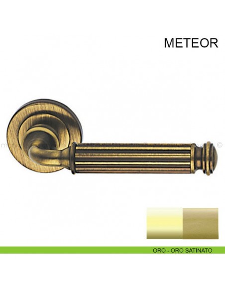 Maniglia per porta Meteor Pasini oro-oro satinato