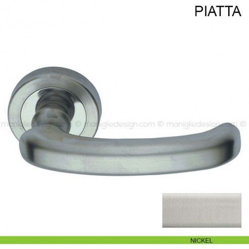 Maniglia per porta Piatta Pasini nikel satinato