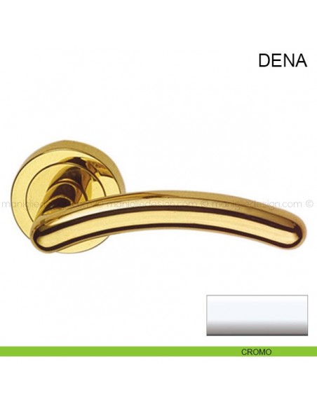 Maniglia per porta Dena Pasini cromo lucido