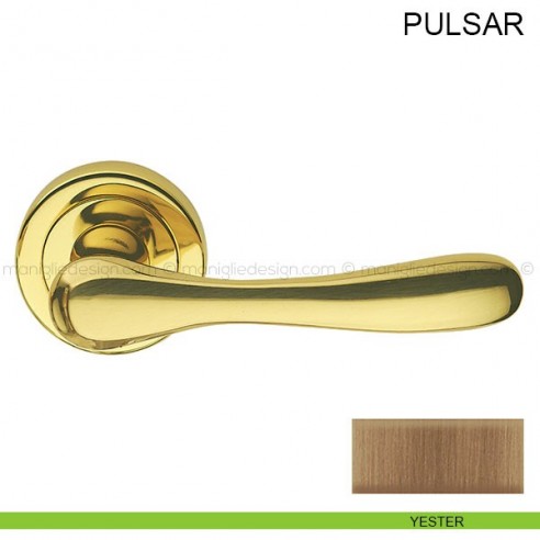 Maniglia per porta Pulsar Pasini ottone yester