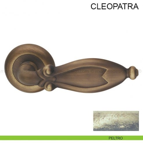 Maniglia per porta Cleopatra Pasini peltro
