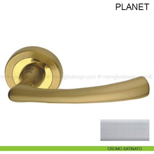 Maniglia per porta Planet Pasini cromo satinato