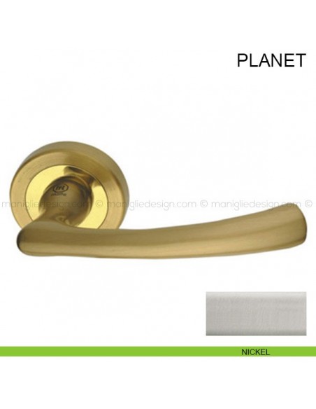 Maniglia per porta Planet Pasini nikel satinato