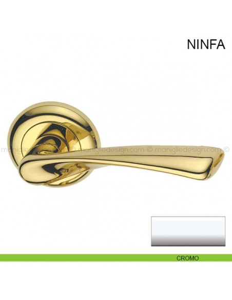 Maniglia per porta Ninfa Pasini cromo lucido