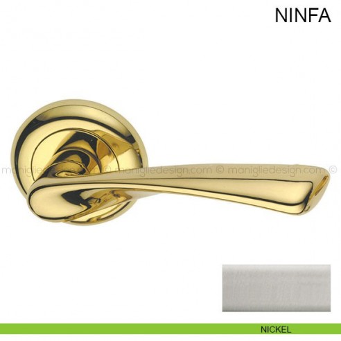 Maniglia per porta Ninfa Pasini nikel satinato