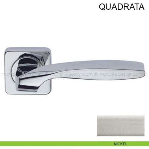 Maniglia per porta Quadrata Pasini nikel satinato